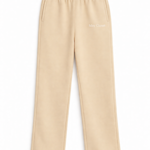 Sudadera Bota Recta Beige