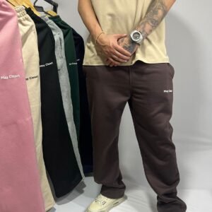 Sudadera Bota Recta Cafe