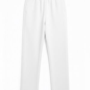 Sudadera Bota Recta Blanco