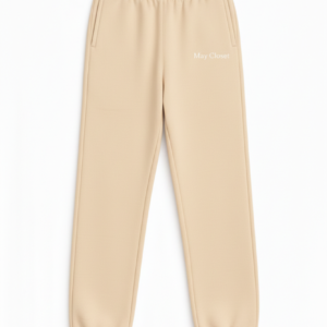 Sudadera Jogger Beige